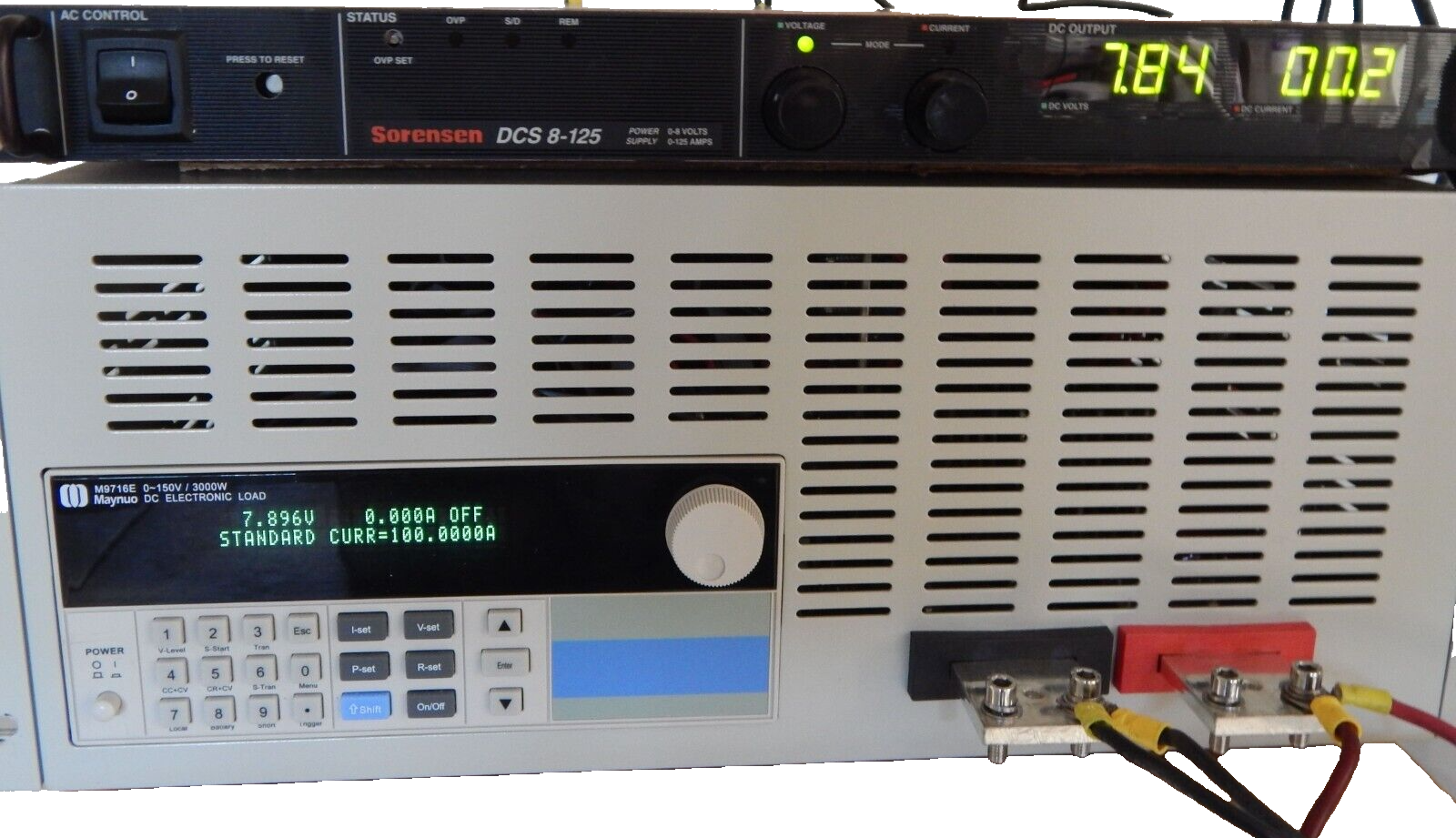 Maynuo M9716E Programmable DC Electronic Load 0-150V / 3000W Maynuo M9716E Programmable DC Electronic Load 0-150V / 3000W